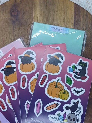 Check out Magic Minerals UK in the bio for gorgeous crystals, jewellery, stationery and more #stationaryhaul #notepad #digitalart #foryoupage❤️❤️ #crystaltok