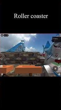 Roblox Disney land roller coaster