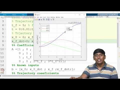 Lec32: Trajectory generation using Matlab part 1 #CH27SP #swayamprabha