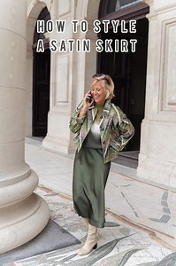 6.6K views · 71 reactions | Publicity/ How to style a satin skirt for...