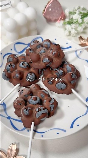 ブルーベリーアイス #おうちカフェ #簡単おやつ #簡単お菓子作り #簡単レシピ #スイーツ #レシピ動画 #お菓子作り #レシピ #ヘルシースイーツ #ダイエットレシピ #おやつ #アイス
