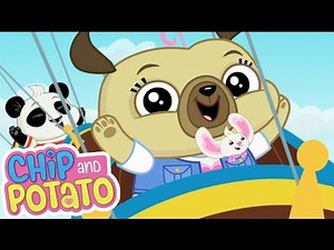 Fun Fairground Day With Chip and Nico | Chip & Potato | Cartoons for Kids | WildBrain Zoo