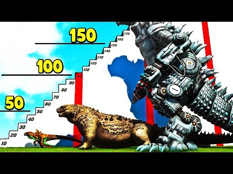 ALL NEW GODZILLA KAIJU SIZE COMPARISONS (Ark)