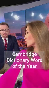 Cambridge Dictionary names 2025 Word of the Year