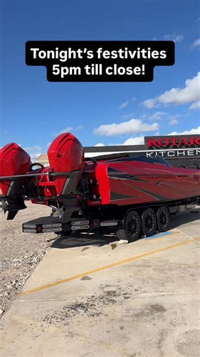 3.6K views · 96 reactions | @rotarykitchenandbar from 5pm till close exclusive for registrants! Come have dinner and drinks with us! We will have a 31XO Speedster and XR Speedster on display | Eliminator Boats | Facebook