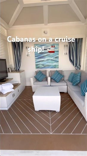Royal Princess Cabanas Are Absolutely Insane #cruise #luxury #shorts