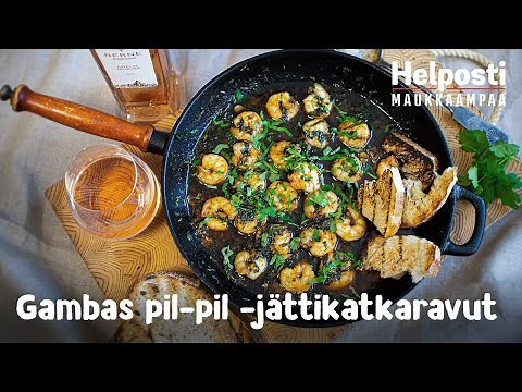 Gambas pil-pil -jättikatkaravut