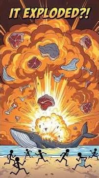 Oregon Tried to Blow Up a Whale… It Went Horribly Wrong #history #weirdhistory #explodingwhale