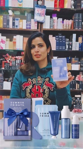 Garg Traders Ludhiana on Instagram: "POV: You just walked into skincare heaven. The viral Summer Fridays Jet Lag Essentials Set has landed on our shelves, and yes, it’s just as dreamy as your feed says it is. Whether you need to recover from wedding season madness or want that "that girl" glow, this is the hydration hit you’ve been waiting for. Why wait for international shipping when you can grab the world’s best beauty brands right here? From NARS to Huda to Dior - we’ve got your entire wishli