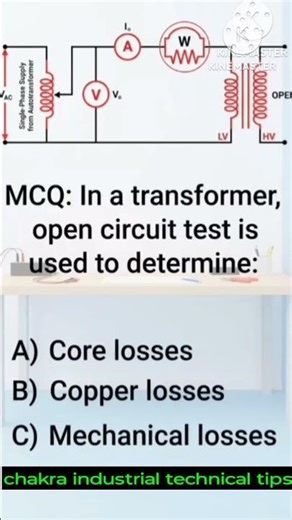 Transformer open circuit test#why transformer open circuit test# transformer open circuit test #
