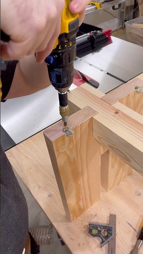 DIY 2x4 bench idea. #woodworking #diyprojects #diy #furniture