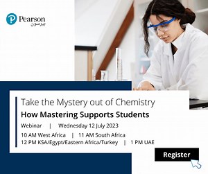 Take the mystery out of university Chemistry: explore how Mastering Chemistry can help Higher Ed students develop conceptual understanding and problem-solving skills. Register for webinar TOMORROW: https://ow.ly/uosr50P78oy #higheredtech #digisteps #Chemistry #ChemEd #HigherEd | Pearson Higher Education