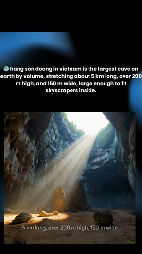 🌏inside the world’s largest cave | hang son doong vietnam hidden underground world