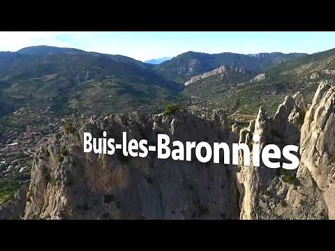 Buis-les-Baronnies vu par drone