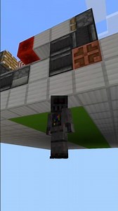 Simple, Bedrock 4xN Ceiling Block Swapper [Bedrock 1.21+] #minecraft #redstone #tutorial