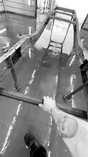 1970 F100 Frame In Booth HP-662 DTA 2k ‪@TamcoPaintYT‬ #tamcopaint ‪@lumaiiiinc-innovativerefin3375‬