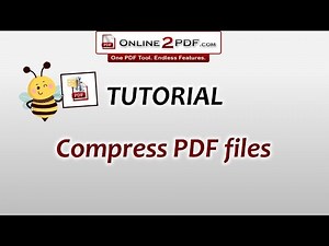 Compress PDF files