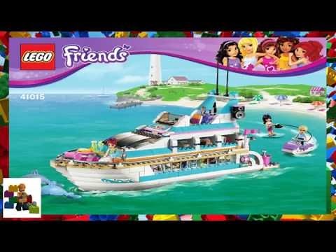 LEGO instructions - LEGO Friends - 41015 Dolphin Cruiser (Book 2)