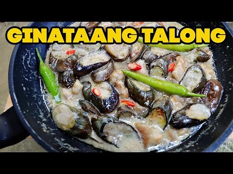 GINATAANG TALONG | Eggplant with Coconut Milk