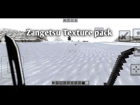 Ichigo's zanpakuto ( Zangetsu) texture pack for mcpe 1.21 | Tensa Zangetsu| Zangetsu