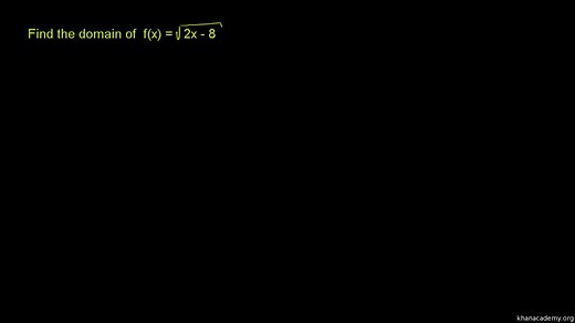Functions 函数|Algebra 代数|Math 数学|Khan Academy 可汗学院