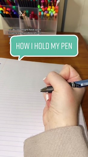 How To Hold Your Pen For Better Handwriting