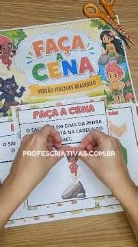 Atividade Folclore Brasileiro - Faça a cena!