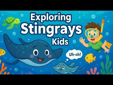 Exploring Stingrays for Kids | Fun Ocean Facts & Stingray Safety