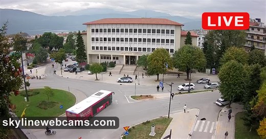 LIVE Camera Κεντρική πλατεία και Δικαστικό Μέγαρο - Ιωάννινα | SkylineWebcams