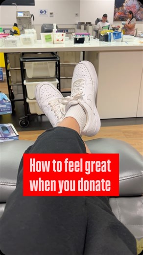 Feeling faint when donating? ​Try this. Applied muscle tension is a quick technique that helps prevent dizziness or fainting during donation. Just tense your leg, arm, or core muscles for a few seconds, then relax and repeat. It keeps your blood pressure steady and helps you feel better throughout your donation. Share this with your donor buddies for a smooth donation. #lifebloodau | Australian Red Cross Lifeblood