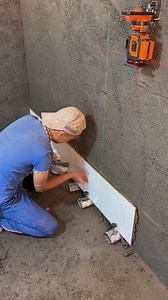 1M views · 7.2K reactions | How to start wall tiles installation show | Malina | Facebook