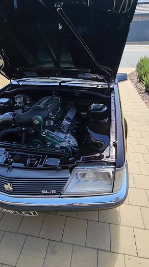 Nicely done tubbed VH SLE with a TVS2650 blown 355 Holden V8 🙌🦁 🚙 – @conflct_vh | Harrop Engineering