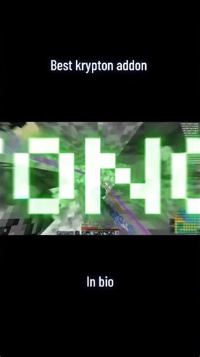 Best Krypton Client addon free in description #donutsmp #minecraft #viral