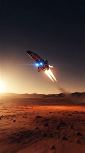 Rocket Blasting Off | Calming Cosmic Sounds for Sleep 🌙✨ #sleeprelax #universe