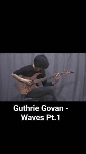 Guthrie Govan - Waves Pt.1 #guitarsolo #guthriegovan #speedpicking #shred #nottsanpeth | Nott Sanpeth