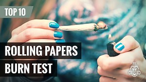 Top 10 Rolling Papers | Slow Burn Test