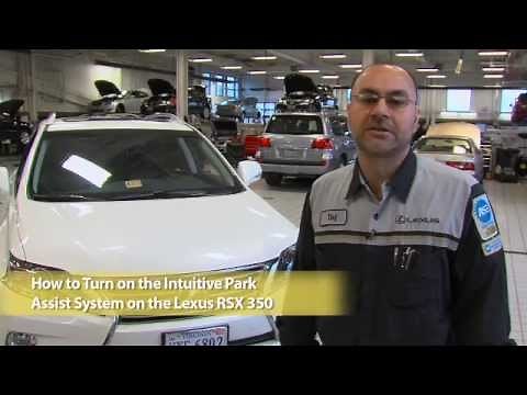 How to turn on Intuitive Park Assist 2013 RX 350 | Pohanka Lexus Washington DC MD Lexus Dealer