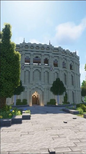 This beautiful Arena Tutorial is out now! #minecraft #ideas #colosseum #tutorial #rome #shorts