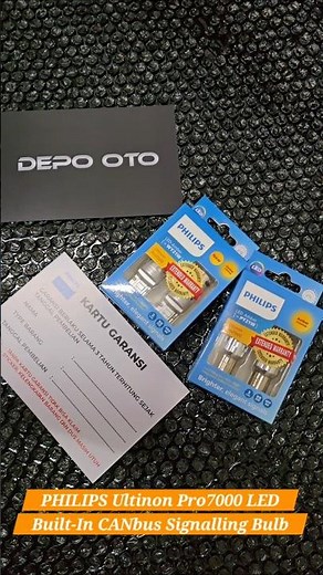 Lampu Sein Super Terang PHILIPS Ultinon Pro7000 LED Amber Intense Built-in CANbus