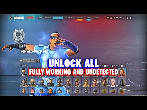 ** UNCUT ** FULLY WORKING MW3 AND WARZONE 3 UNLOCK ALL TOOL, FULLY WORKING IN 2024! CONSOLE & PC!