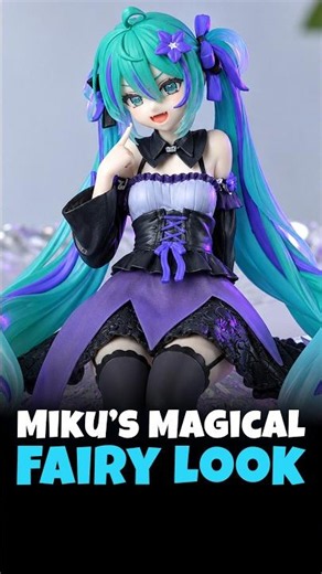 Miku’s Stunning Flower Fairy Figure #hatsunemiku #vocaloid #shorts