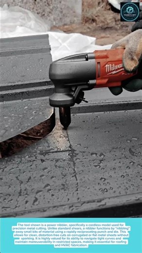 Best Power Nibbler tool with cordless system for precise metal cutting#toollife#tool