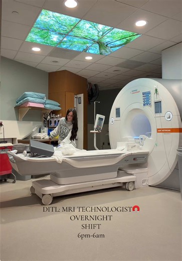 MRI Technologist Overnight Shift: A DITL Experience
