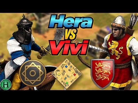 Saracens vs Britons | 1v1 Arabia | vs Vivi | AoE2