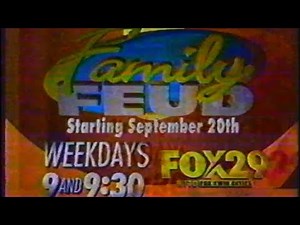 Family Feud premiere promo 1999