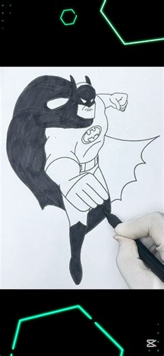 Batman Coloring Adventure 🦇💥 Superhero Art ✨🎨