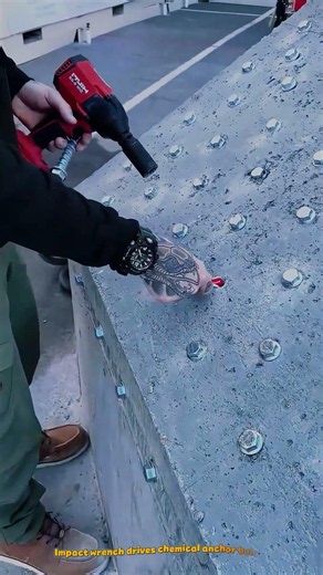 Hilti Kwik-X Foil Adhesive Capsule Anchor Concrete Installation