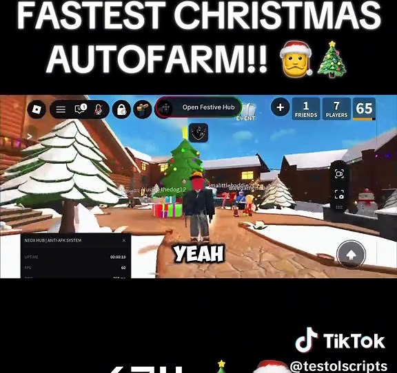 THE FASTEST CHRISTMAS AUTOFARM MM2 SCRIPT! 🎄🎅 #delta #mm2 #mm2christmas #mm2script #executor