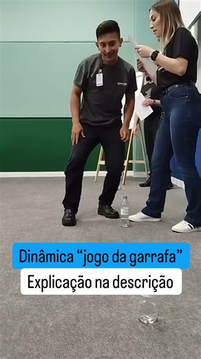 Dinâmica jogo da garrafa #dinamicadegrupo #segurançadotrabalho