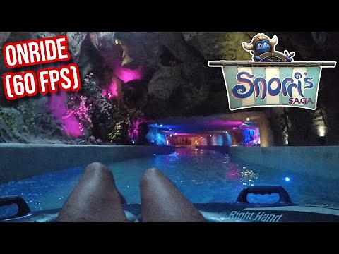 Rulantica - Snorri's Saga (Lazy River & Dark Ride at Day & Night) - Onride [POV / 60 fps]